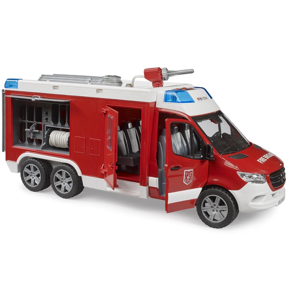 Bruder Mercedes Benz Sprinter Feuerwehrrüstwagen mit Light & Sound Modul