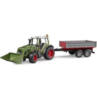 Bruder Fendt Vario 211 mit Frontlader & Bordwandanhänger